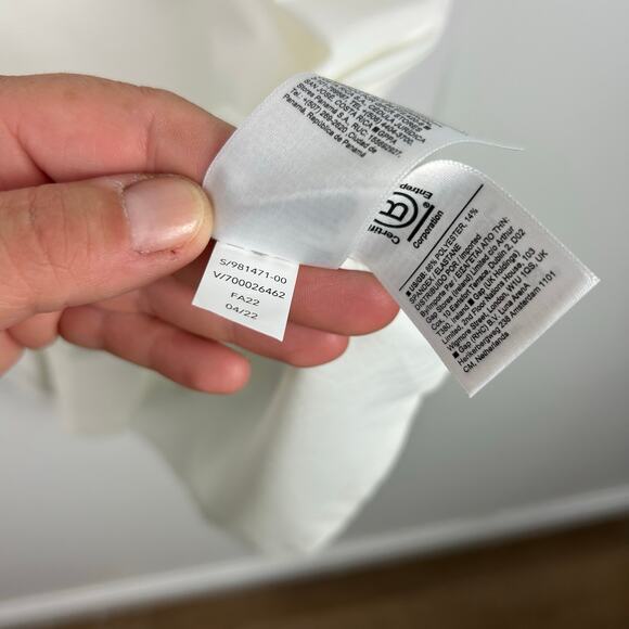 NEW Athleta Urbanite Top Blouse Ivory White Women’s Plus Size 3X Career - Picture 10 of 11